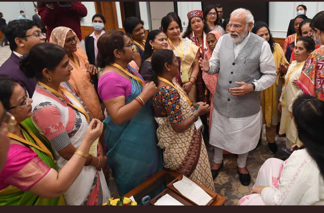 Discussion with Honourable Prime Minister Narendra Modi in the year 2022